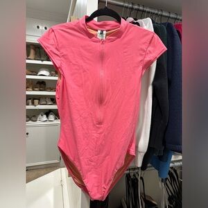 Pink J Crew One Piece Swimsuit